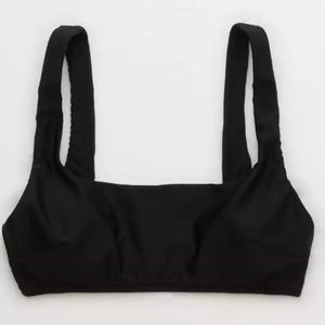 Aerie Wide Strap Scoop Bikini Top